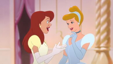 Cinderella and belle battle it out