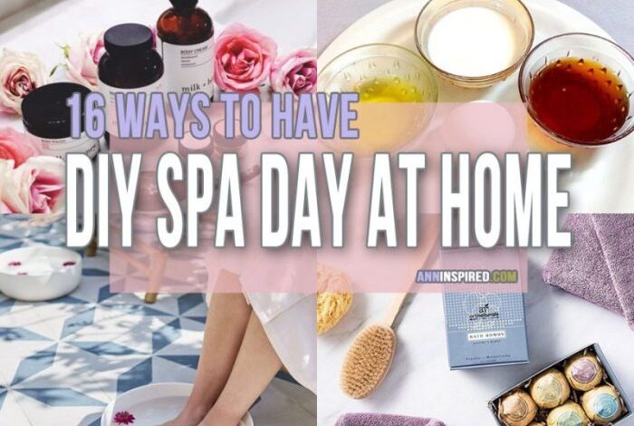 Have a diy spa day beauty from head to toe