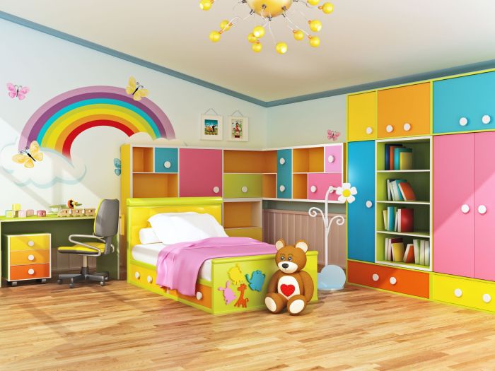 Kids bedroom decor