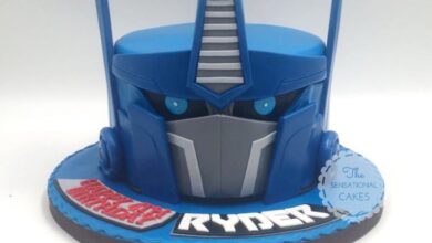 Optimus prime cake birthday cakes transformers transformer head boy cakecentral ideas party di fondant bumblebee visit choose board decoration