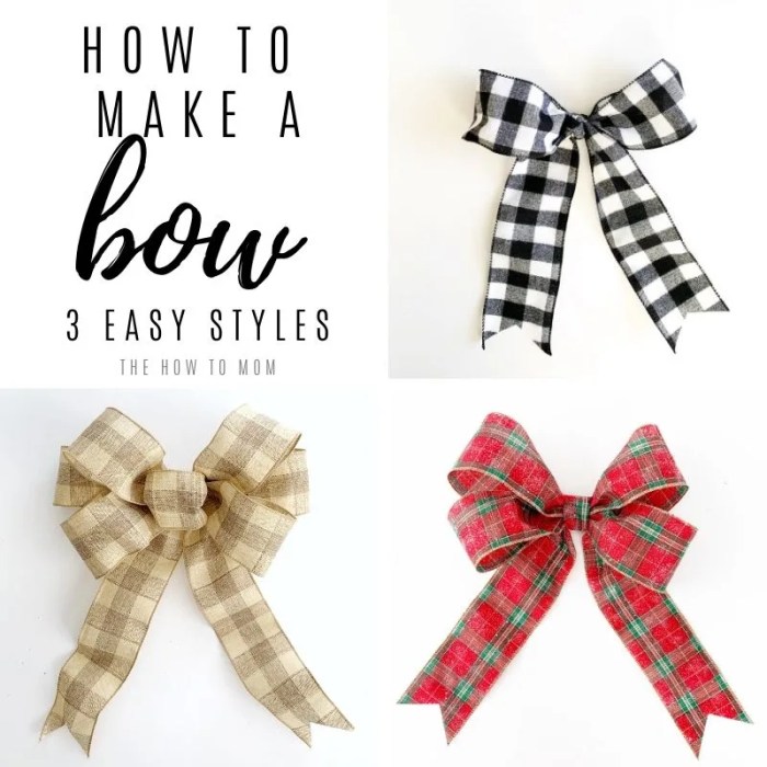 The secrets to making a perfect big bow