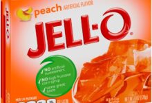 Jello peach pie