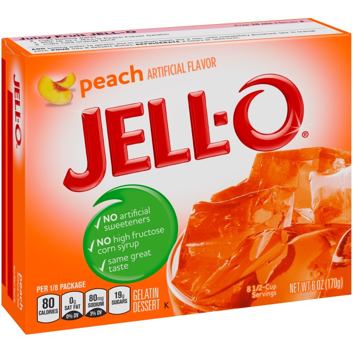 Jello peach pie
