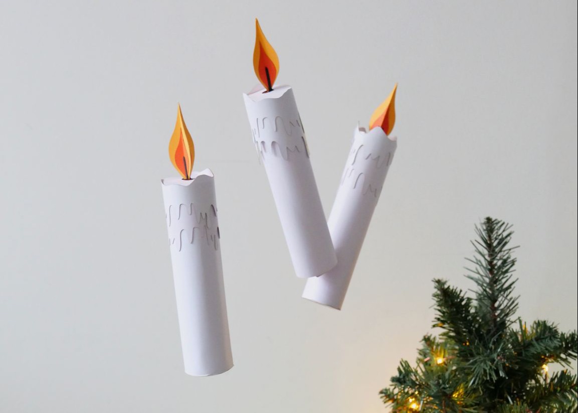 Diy tutorial decorate candles with paper napkins