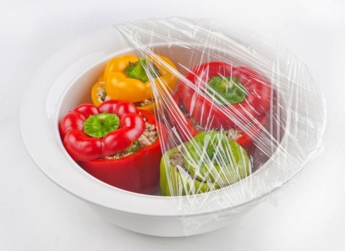 A quick cling wrap trick for you