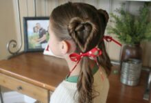 15 lovely hairdos that could make your little valentine get the giggles