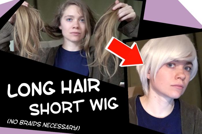 Hop on pop thing 1 thing 2 wig tutorial