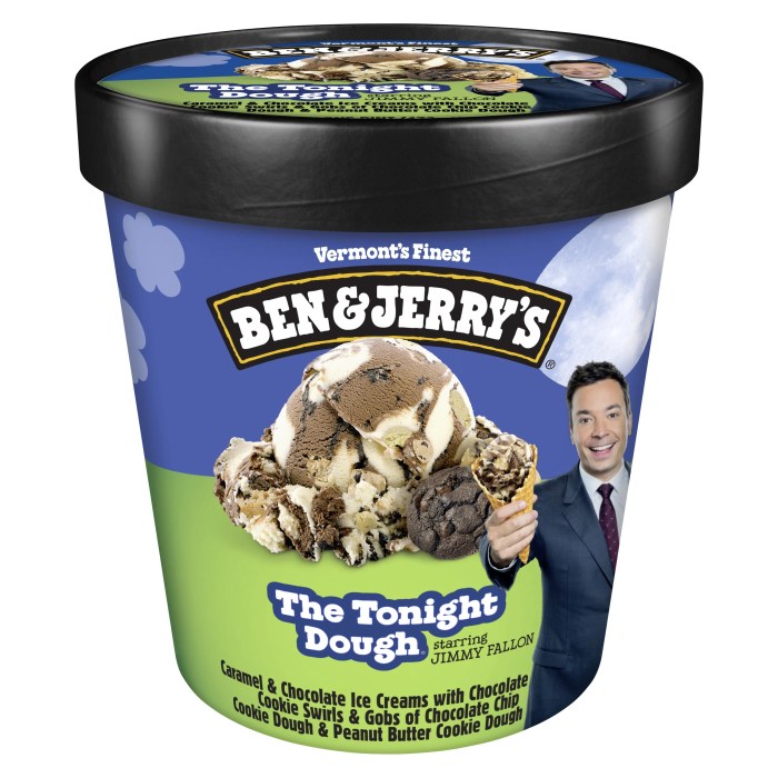 Ben and jerrys new flavor the tonight dough