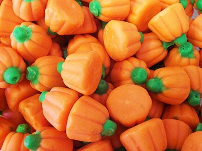 Candy corn spiders and pumpkins oh my