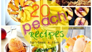 The best peach recipes 13