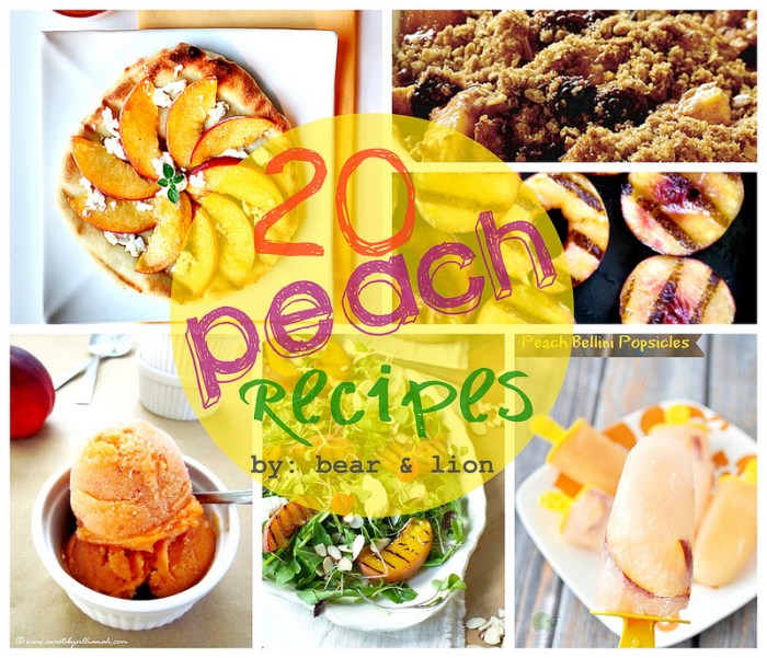 The best peach recipes 13