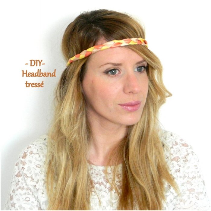 Simple chic diy headband