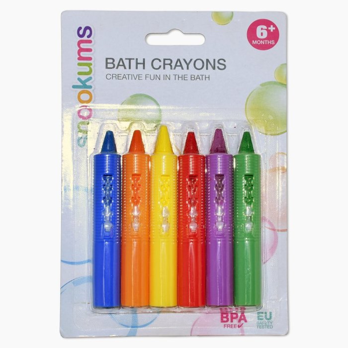 Homemade bath crayons