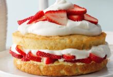 Best strawberry shortcake recipe with angel food cake