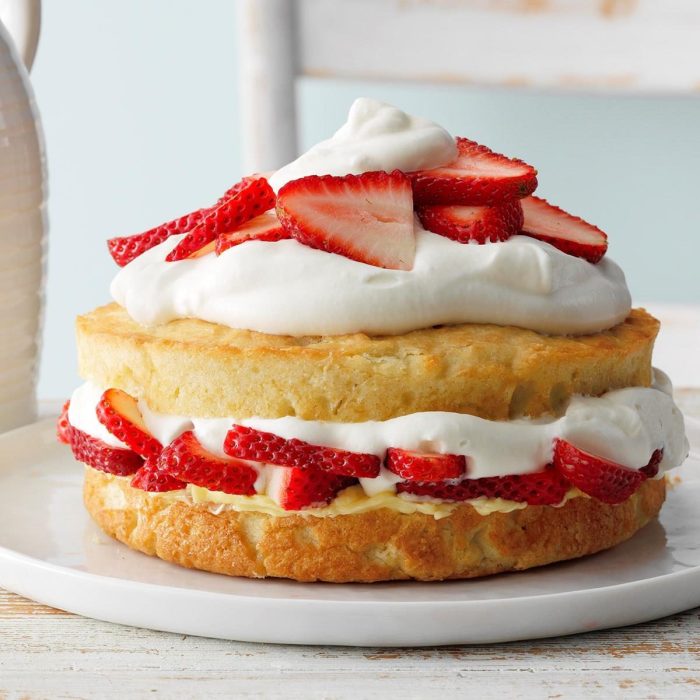 Best strawberry shortcake recipe with angel food cake