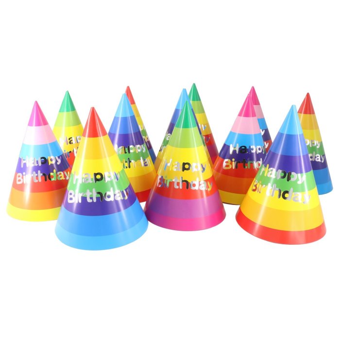 Kids party hat pom pom style