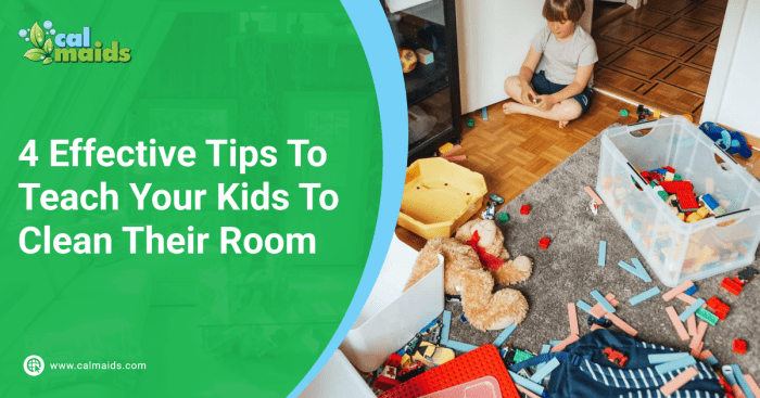 How to teach your child to clean any bedroom in ten minutes without using a blowtorch