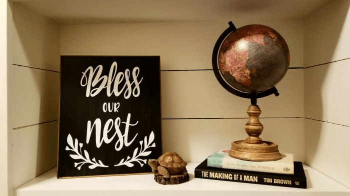 Chalk it up diy drop cloth to chalkboard sign