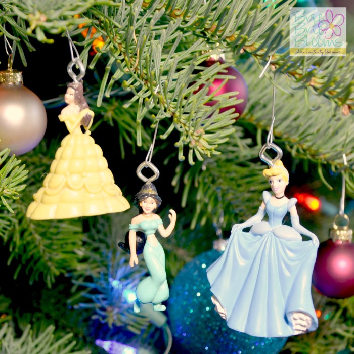 Diy disney character ornaments