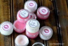 Get stained homemade lip stain balm