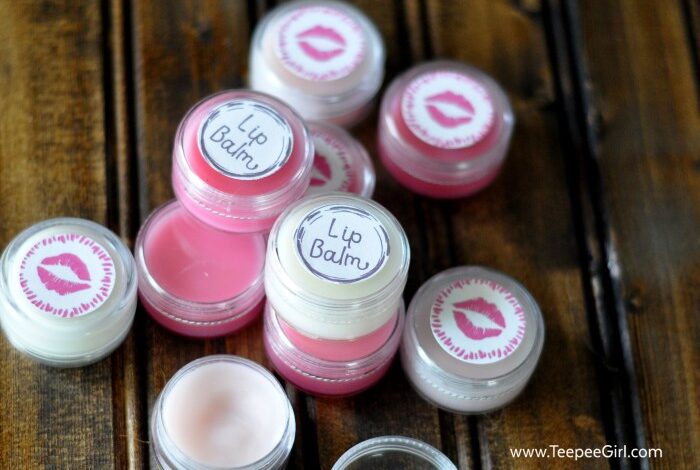 Get stained homemade lip stain balm