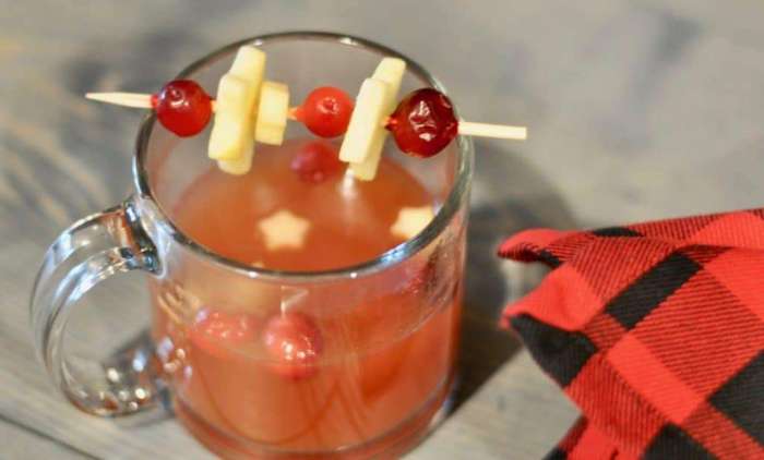 Cranberry apple cider