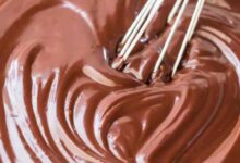 Chocolate orange ganache glaze recipe