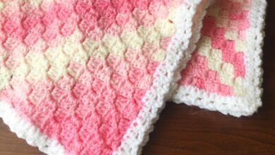 Perfect corners every time baby blanket how to