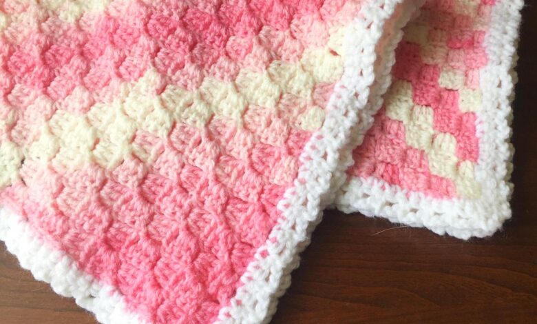 Perfect corners every time baby blanket how to