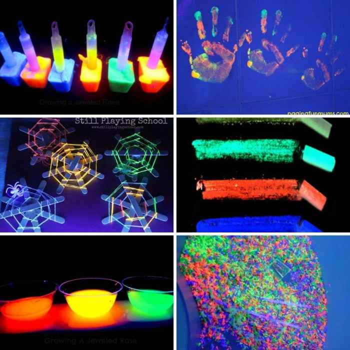 18 glow in the dark ideas for kids