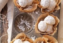 Gluten free snow balls