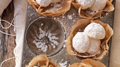 Gluten free snow balls