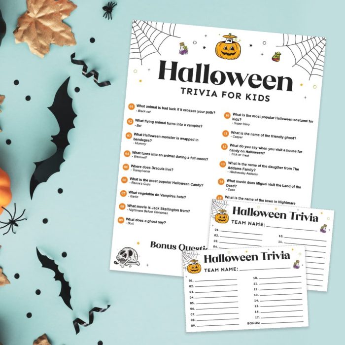 Clever and fun halloween trivia for kids