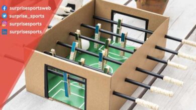 Easy homemade foosball table