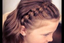 Puffy headband braid