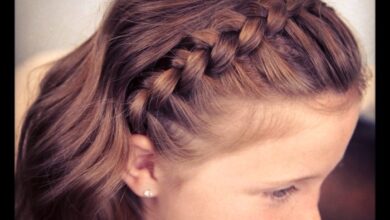 Puffy headband braid