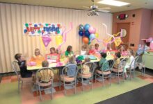 Crafting birthday party