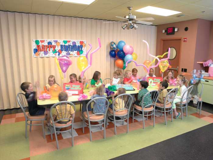 Crafting birthday party