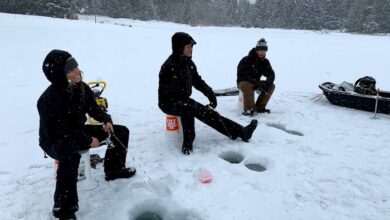 A new way of ice fishing