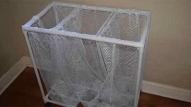 Quick and easy hoop hamper