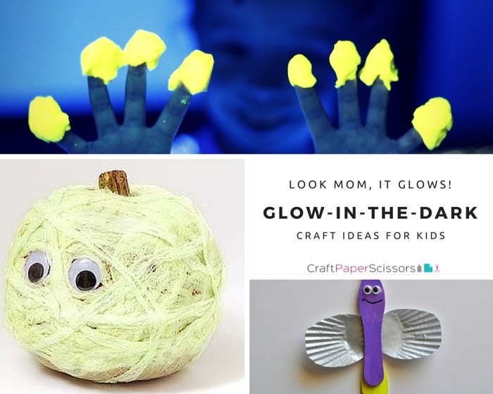 Glow in the dark lightning bugs an upcycled craft for kids