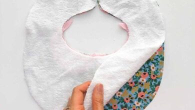 The bib of all bibs towel bib tutorial