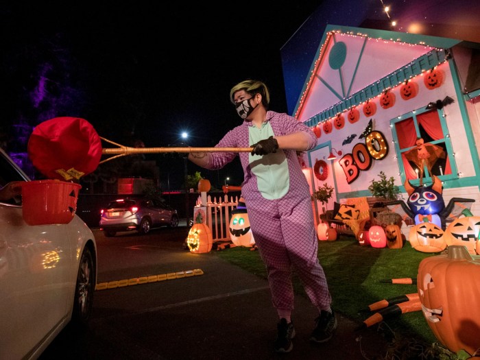 Trick or treating told by kids