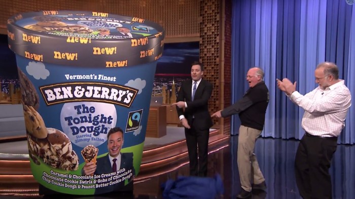 Tonight dough ben show today jerry flavor courtesy lifestyle flavors unique unveils fallon jimmy jerrys spoon university perfect