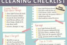 Over 100 spring cleaning tips and tricks