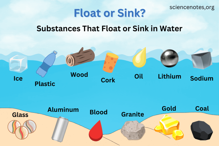 Will it sink or float