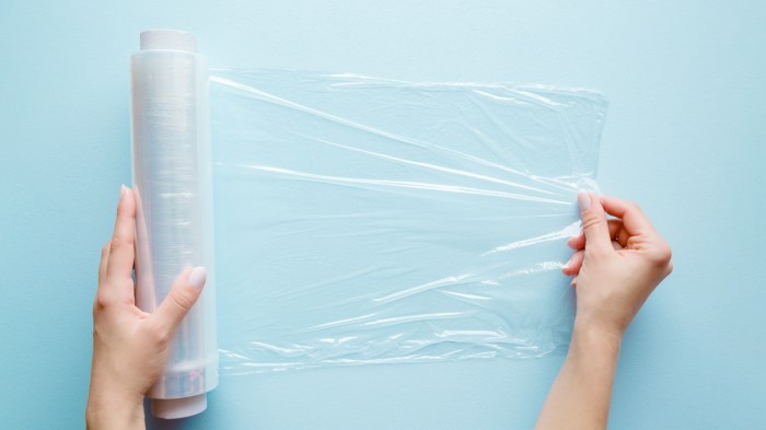 A quick cling wrap trick for you