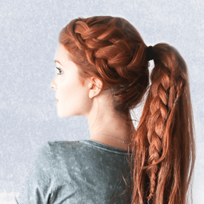 How to easy spring braid tutorial