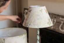 Bright idea diy lampshade cover