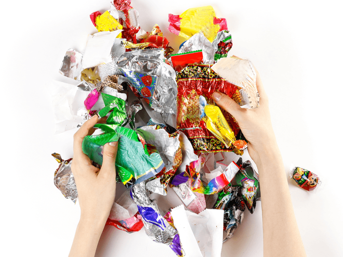 What to do with all thoes candy wrappers